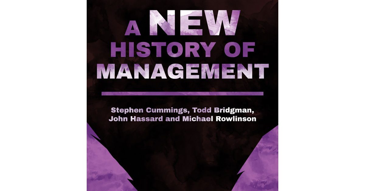 A New History Of Management[Video]