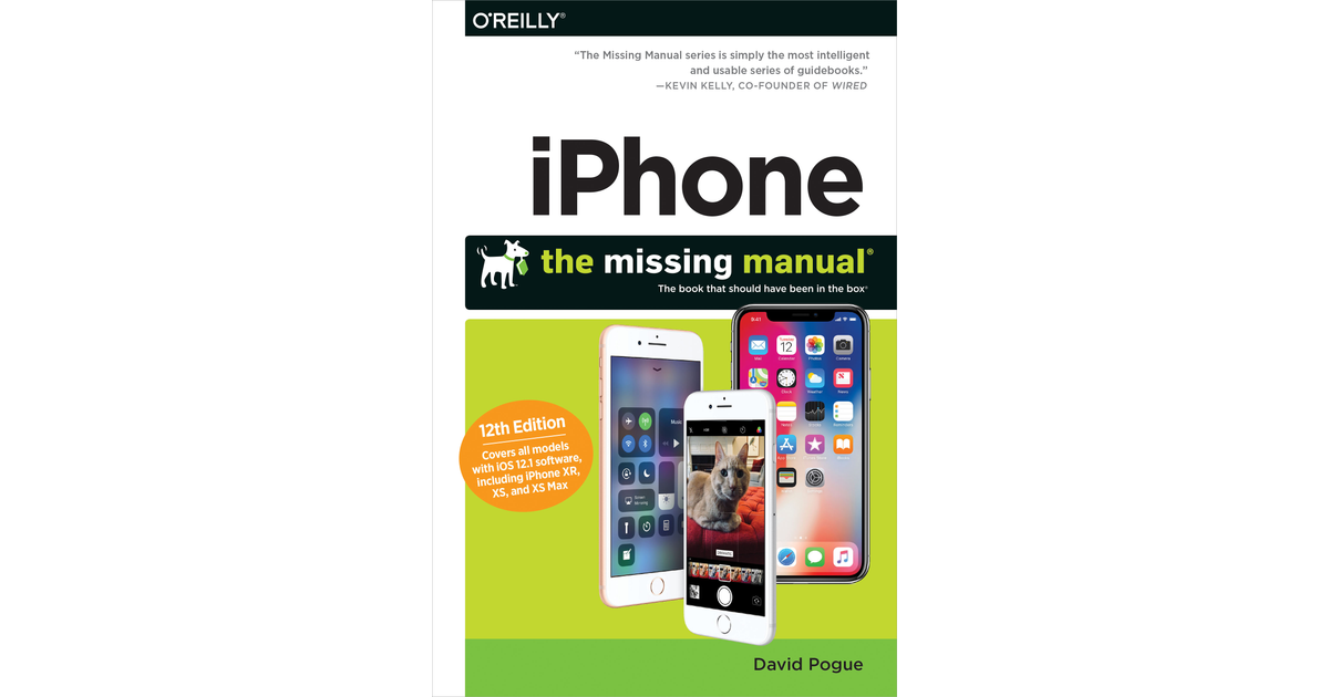 IPhone: The Missing Manual, 12th Edition[Book]