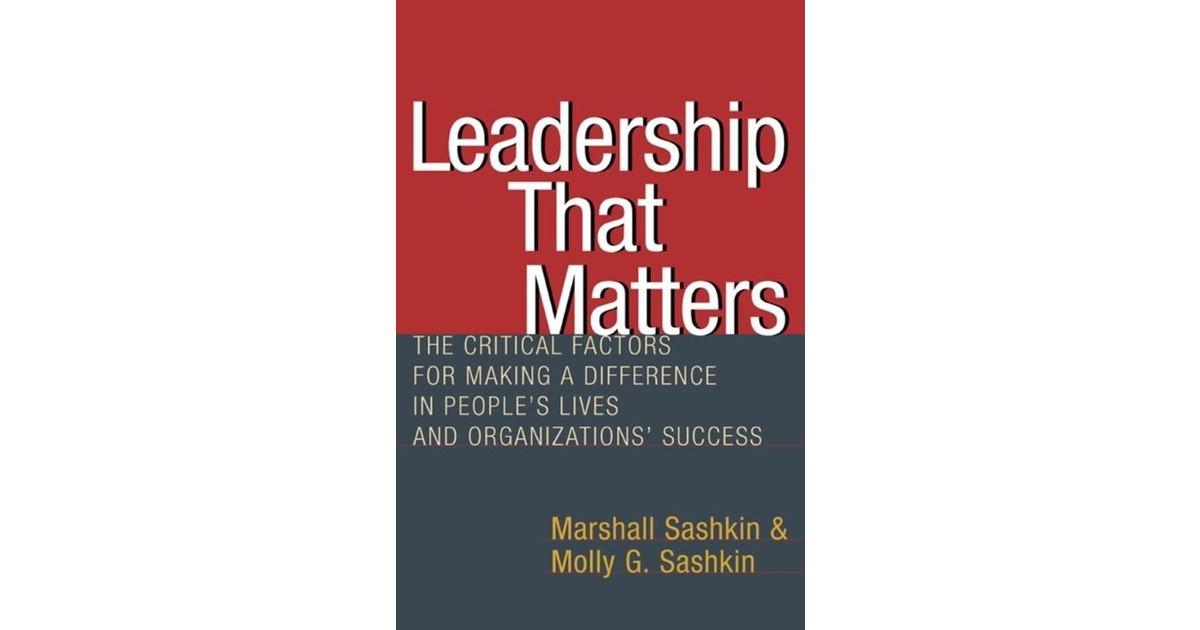 Leadership That Matters[Book]