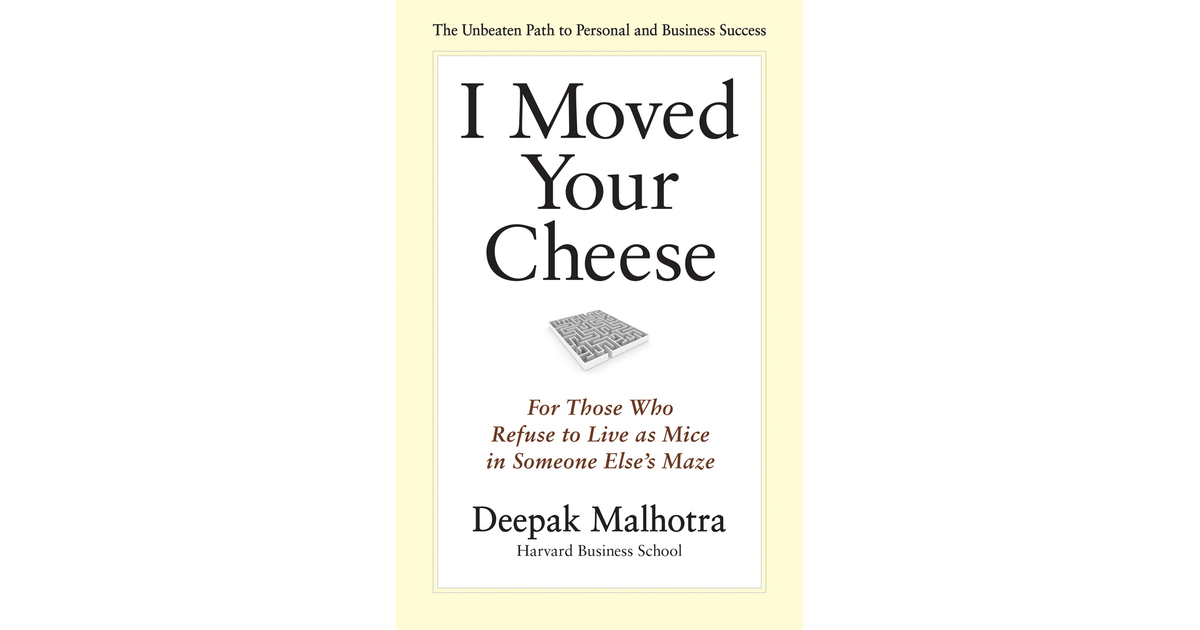 I Moved Your Cheese [Book]