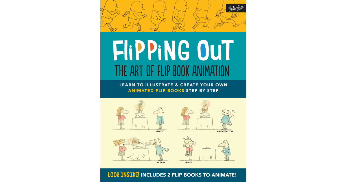 Animation flip book - stick person