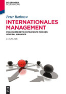 Vorwort Zur Zweiten Auflage - Internationales Management, 2nd Edition ...